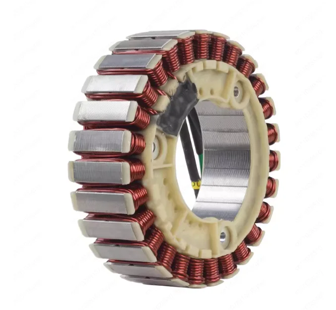 

Комплектующие для статора генератора-удлинителя диапазона напряжения 72В: намотка, кронштейн, аксессуары