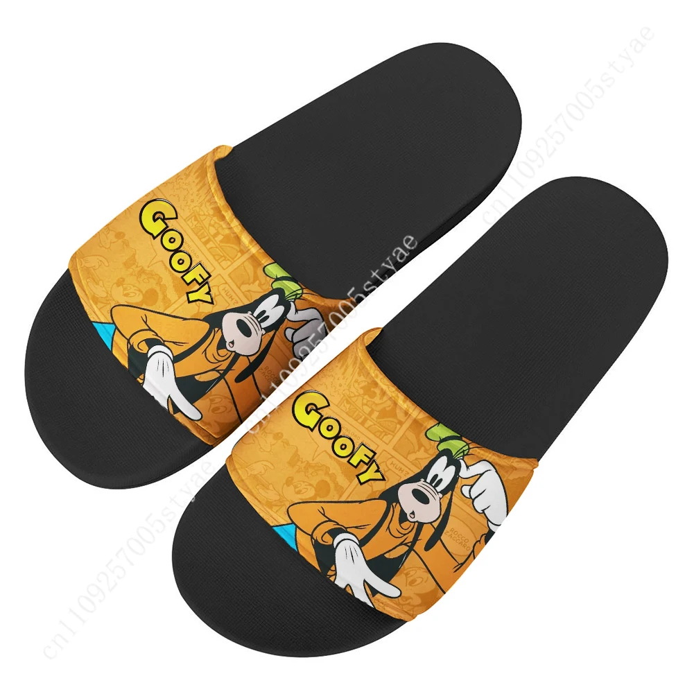 

Disney Goofy Sandals Home Slippers Water Shoe Mens Womens Fashion Bathroom Beach Swimming Pool Shoes Custom Slipper