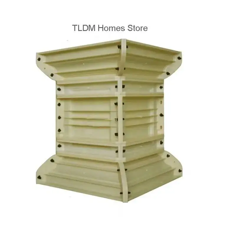 Villa Plastic Column Pier Mold Roman Square Column Model Balcony Outdoor Garden Gate Self-made Concrete Pier Mold Template