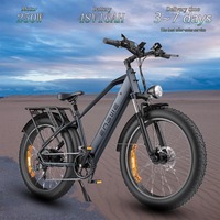 ENGWE E26 Electric Bicycle 250W Motor 48V16AH Lithium Battery Hydraulic Brake Ebike 26*4 inch Fat Tire Adult City Electric bike
