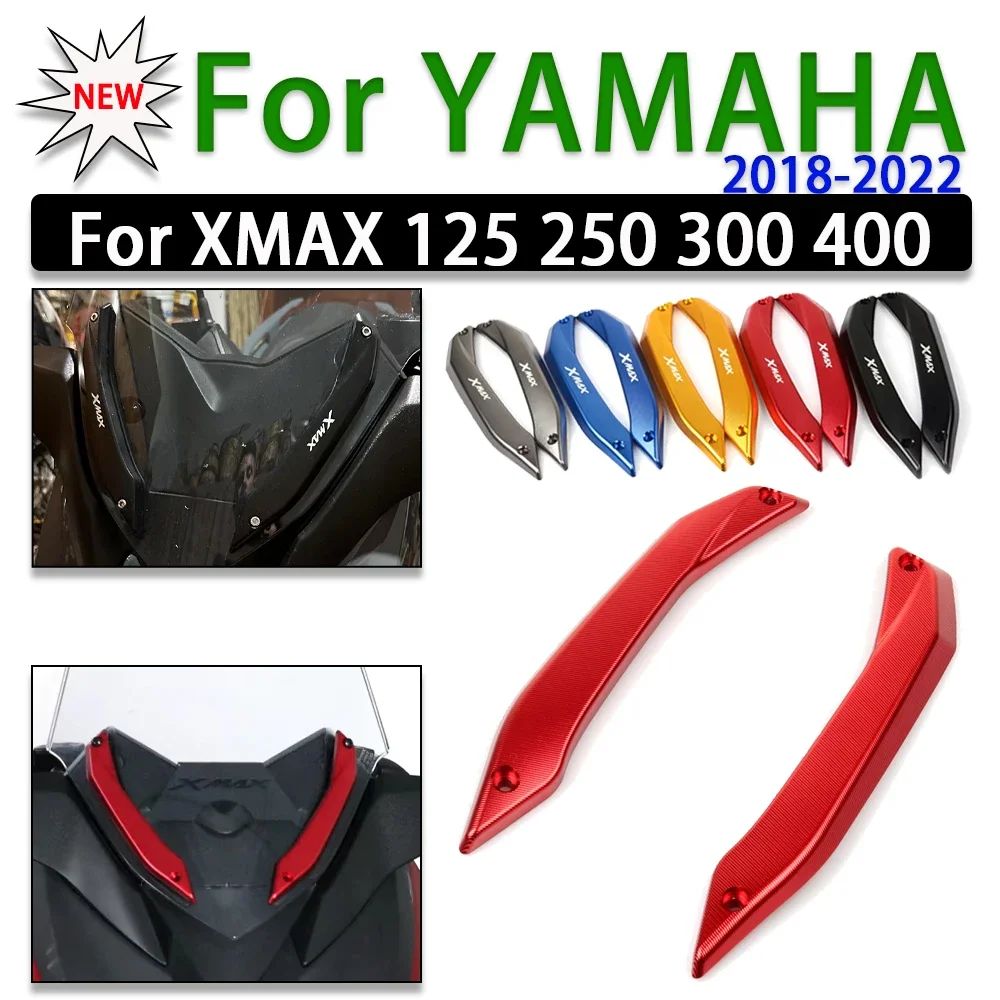 

Motorcycle Windscreen Windshield Deflector Guard Cover Parts For Yamaha XMAX300 XMAX250 XMAX 300 X MAX 250 125 400 Accessories