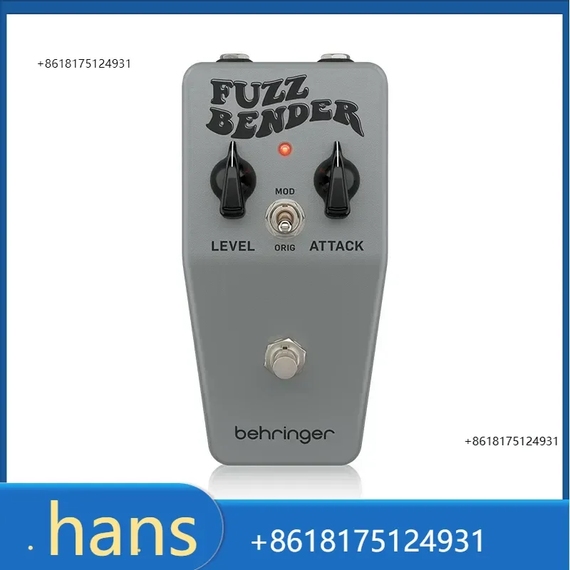 2026 Factory Direct Sales Behringer Fuzz Bender Electric Guitar Distortion Tuning Monolithic Comprehensive Professional