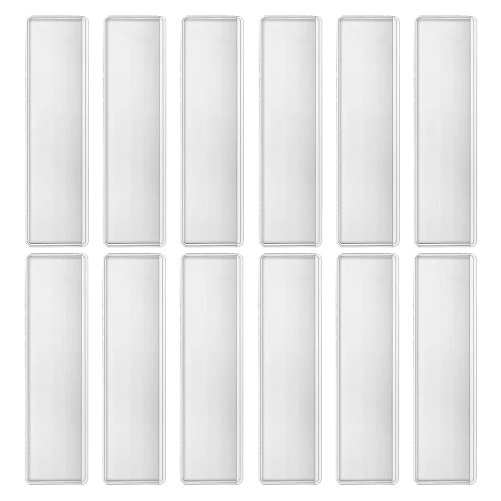 

25 Pcs Transparent Label Bag Card Plastic Sleeve Water Proof Index Holder Pvc Bookshelf Holders