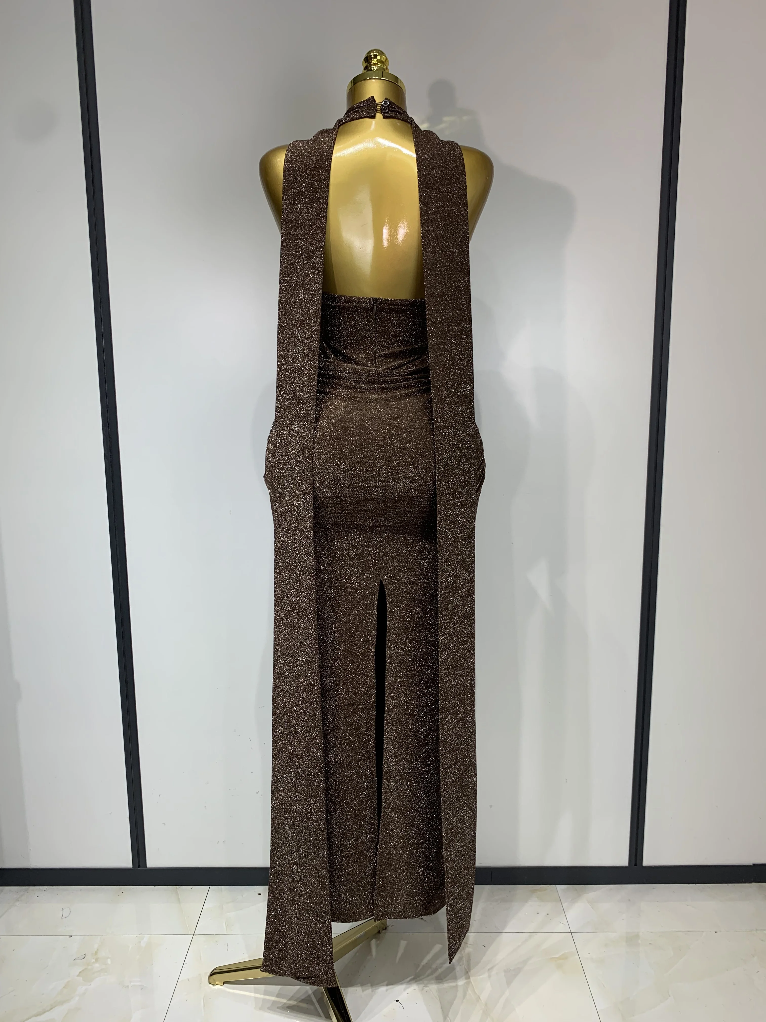 black maxi sheer dress Eliana – Elegant Evening Look – PEGASI Fit:Maternity zapatos38hombre Dusty Blue Lace Mermaid Size medium measures 61.50
