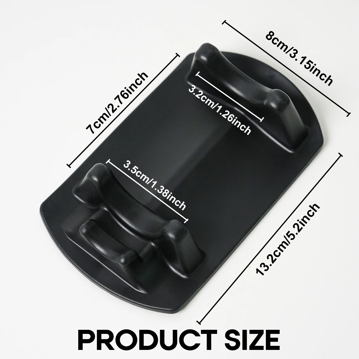 1/2PCS Black Rubber Tattoo Pen Holder Stand Tattoo Machine Pen Holder Stand Rack Tray Rest Tattoo Accessories Tattoo Supplies ﻿