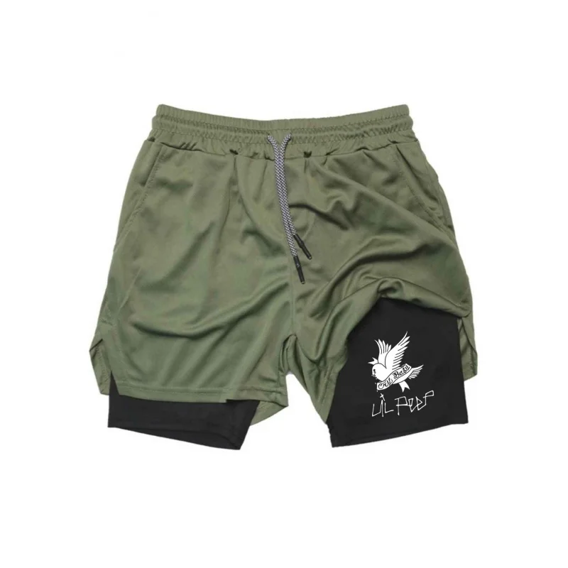 

Stylish Workout Running Shorts for Men Gym Athletic Breathable Shorts Summer Casual Shorts with Pockets