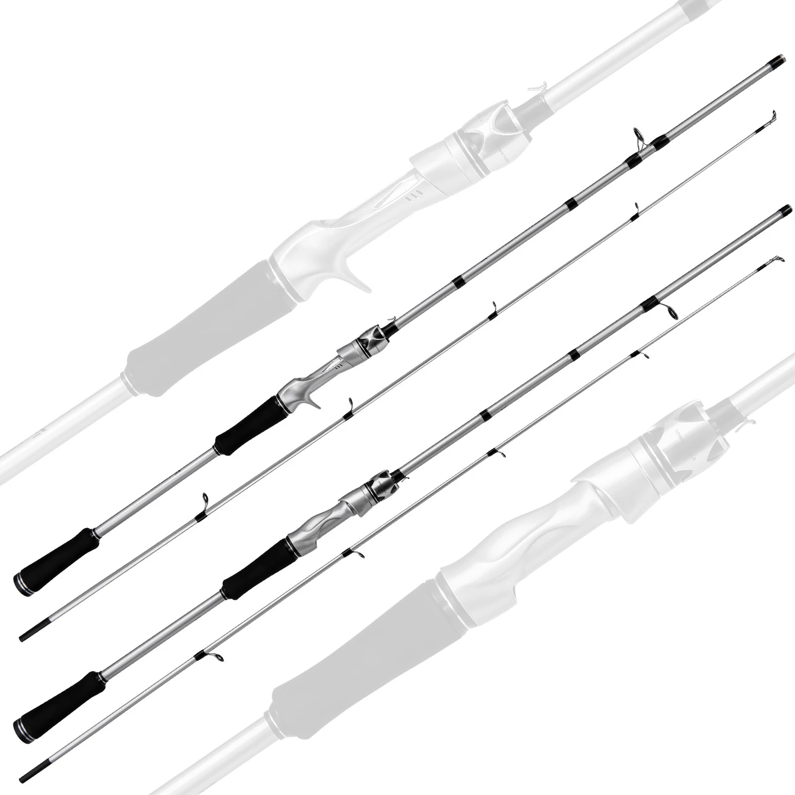 1.8m  Fishing Rod Strong Bearing Fishing Rod Lure Fishing Pole for Fishing Baitcast Fishing Rod Casting Pole Casting Rod
