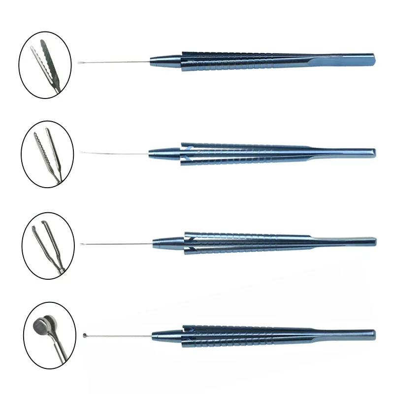 

GREATLH Ophthalmic Retinal Capsulorhexis Forceps Titanium Alloy Ophthalmic Surgery Instrument Autoclavable