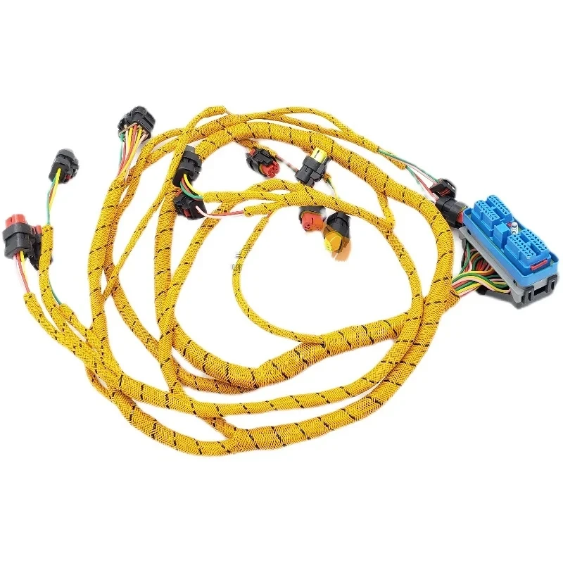 For excavator accessories Caterpillar E320D 323D C6.4 engine imported high temperature resistant wiring harness 296-4617