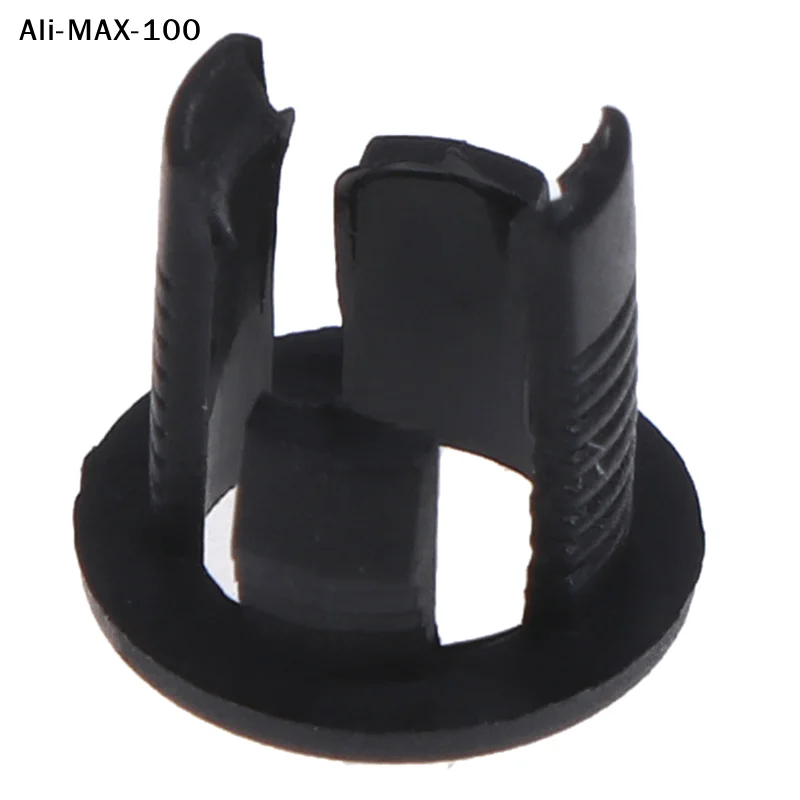 【A8】【TG6】()50Pcs/Pack 2025 New 3.0mm/5.0mm Plastic LED Holders Clips-Bezels Mounts Cases Housings Black Color Lamp Accessories
