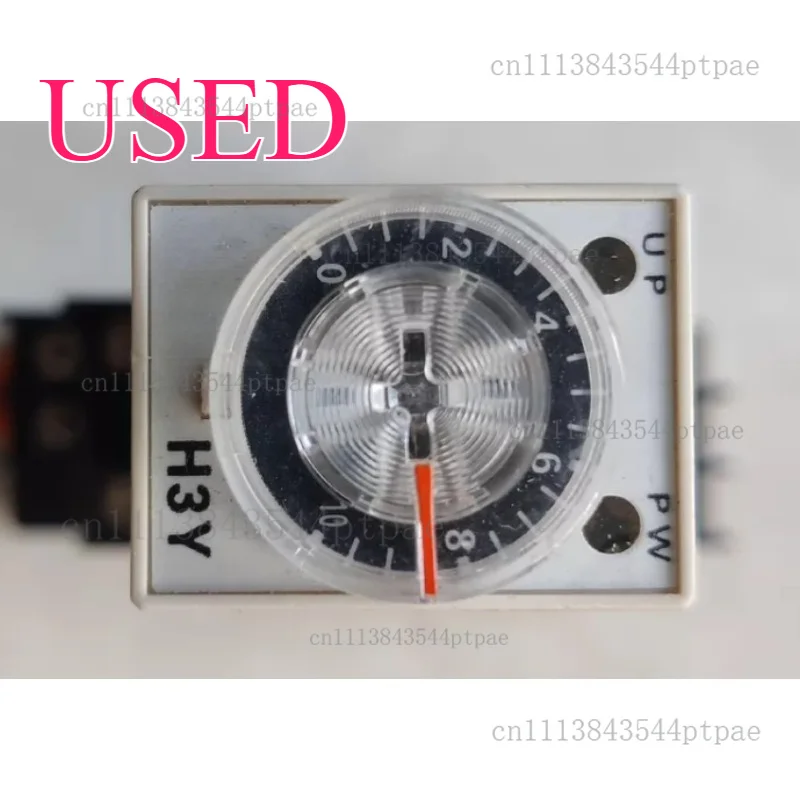One time relay: h3y-2, 24vdc, time adjustment 0-10 seconds (actual picture taken)
