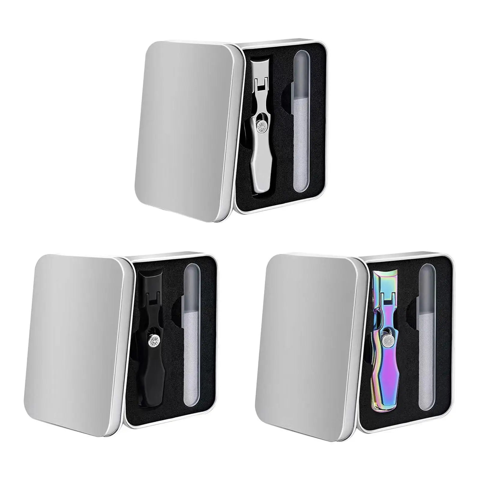 

Набор ножниц для ногтей с пилкой для ногтей 2 в 1 портативные ножницы для ногтей кусачки для ногтей маникюрный набор для мужчин женщин путешествия