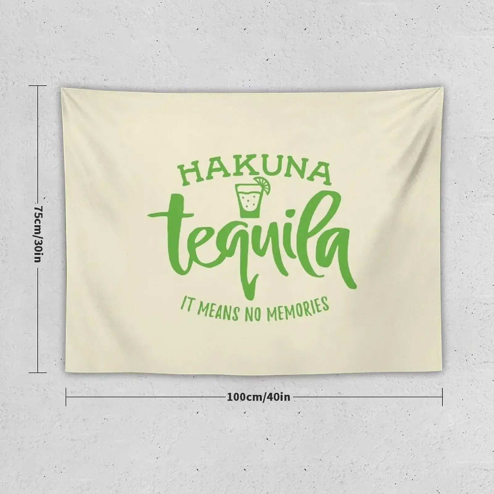 Hakuna Tequila Lovers Funny Cinco de Mayo Best Tequila Gift Mexico Mexican Tapestry Wall Art Christmas Decoration Tapestry