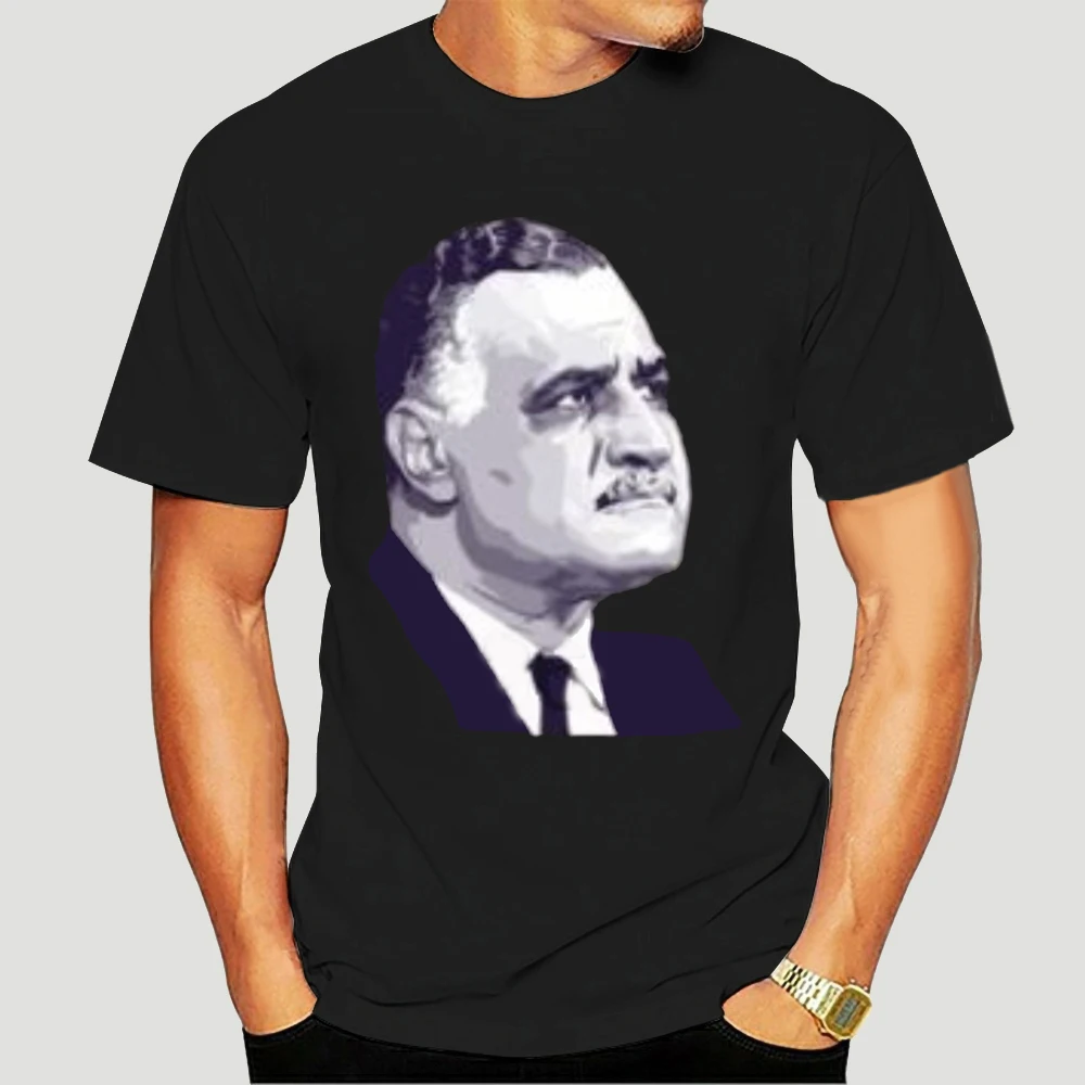 Gamal Abdel Nasser Egypt Egypt Arab Revolution Men Funny Tshirts Streetwear Fashion T Shirts Cool Logo Tee Shirt Skull-2240A