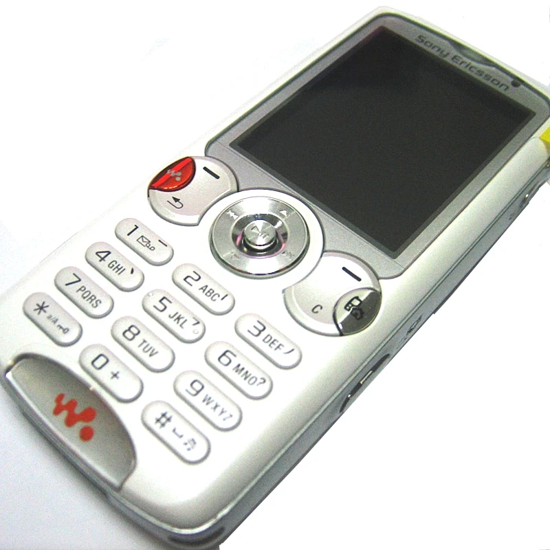 Refurbished Sony Ericsson W810 cellphone backup mobile phone nostalgia classic keys phone