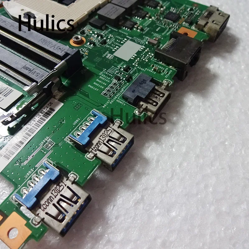 Hulics Used HM70 For Lenovo G580 B580 Laptop Motherboard 48.4WQ02.011 12206-1 MAIN BOARD DDR3