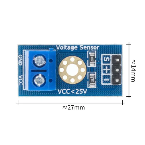 Voltage Sensor Voltage Sensor Electronic Building Blocks DC 0V-25V