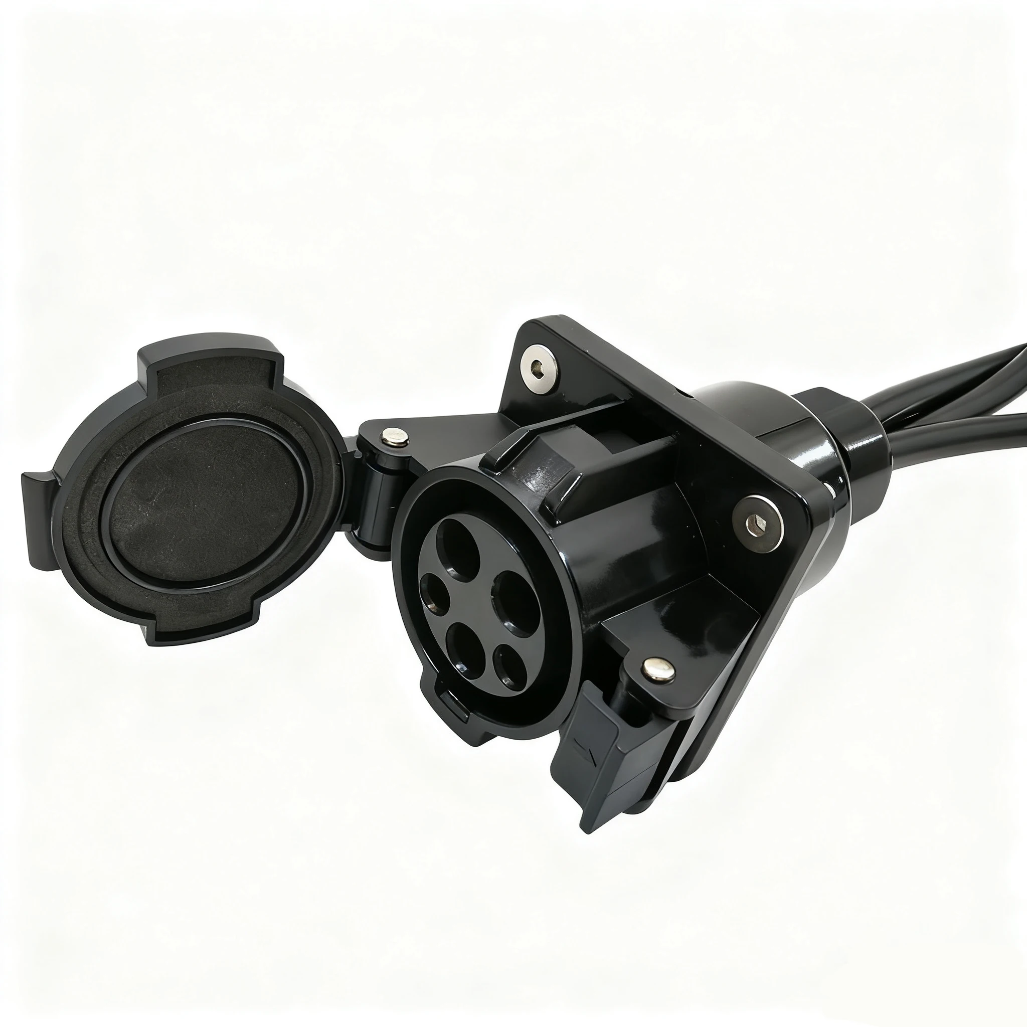 220V Type 1 J1772 to Socket NEMA 5-15/5-20 EV Charger Adapter With 0.3M Cable For E-Bike/Scooter/One Wheel