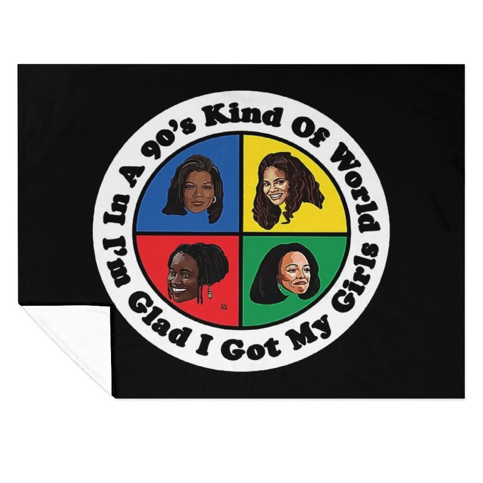 

Living Single Shirt Throw Blanket Thins Sofa Designers Bed linens Blankets