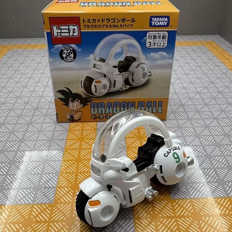 

Genuine Tomy Tomica Dream Tomica X Dragon Ball Bloomers Capsule No.9 Bicycle Mini Toy Car Alloy Toy Diecast Metal Model Gift