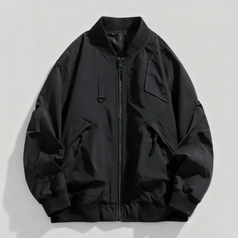 Casual versatile nuova primavera autunno colletto giacca di tendenza alla moda tinta unita taglie forti comodo cappotto da esterno di alta qualità