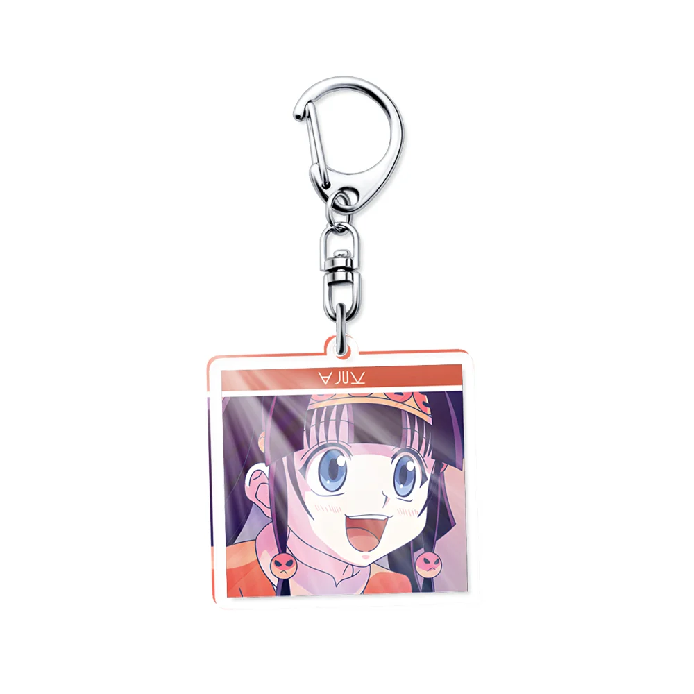 Anime peripheral acrylic pendant full-time hunter campus creative jewelry keychain pendant