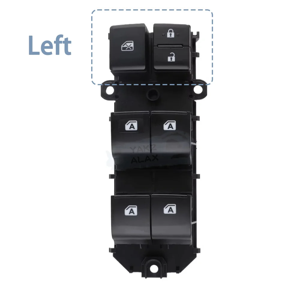 Front Left Driver Side Electric Window Control Switch 84040-0K021 for Toyota Fortuner Hilux 4Runner 4 Runner Truck 840400K021