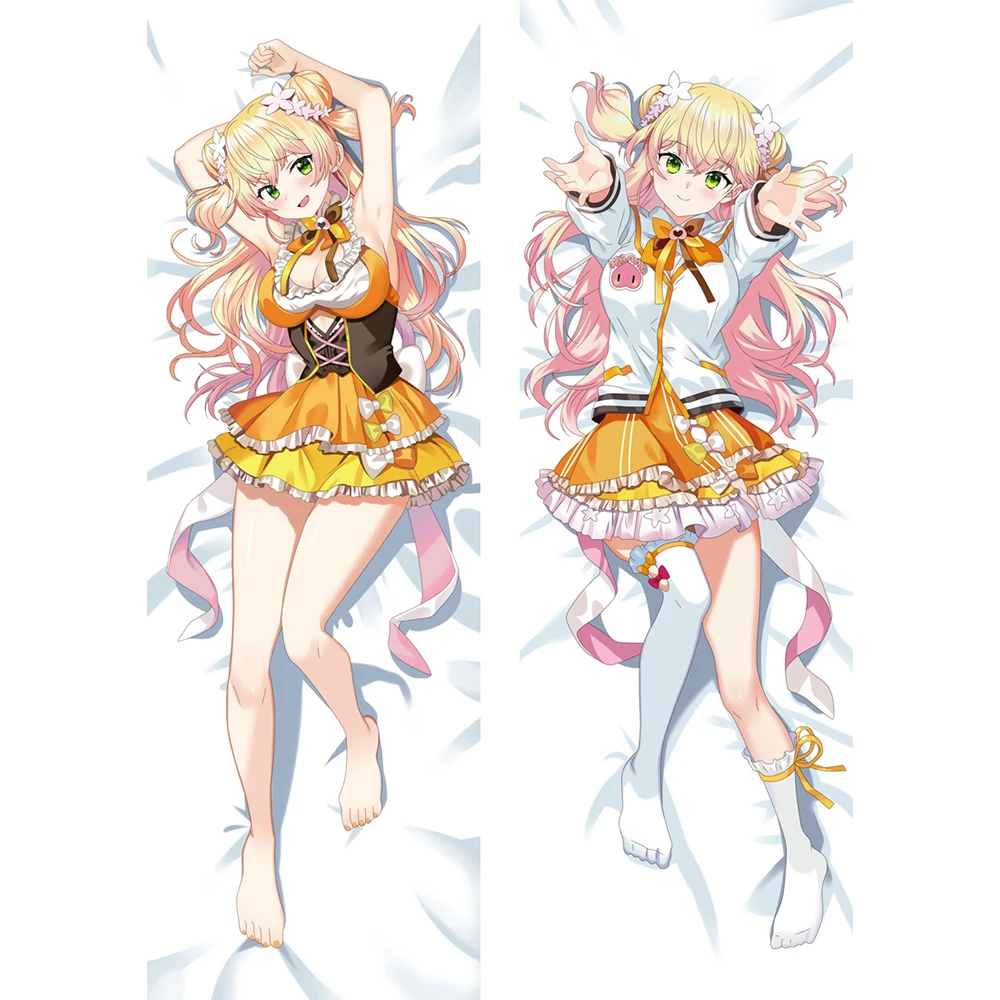 

Cosplay Hololive Vtuber Pillowcase Anime Theme Pillows Cushion Hugging Body Double Sided Pillow Case Dakimakura Over Otaku Gift