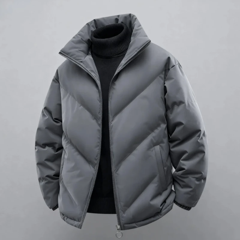 

2025 Winter New Down and Cotton Jacket for Men and Women, Thick, Simple, Loose, Versatile, Comfortable, High Quality Warm Jacket