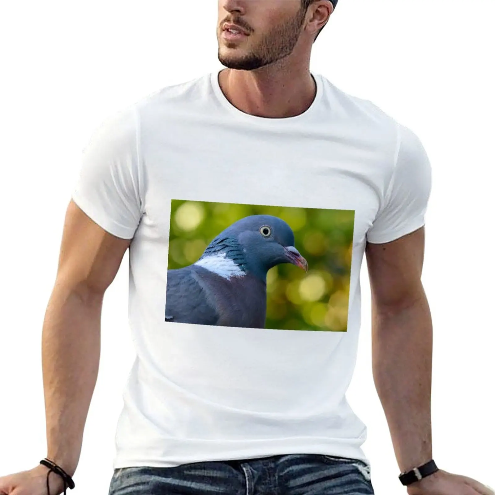 

t Woody t Wood man adorable 100% shirts humor dark shirts cotton t funny luxury shirt T-Shirt Pigeon the