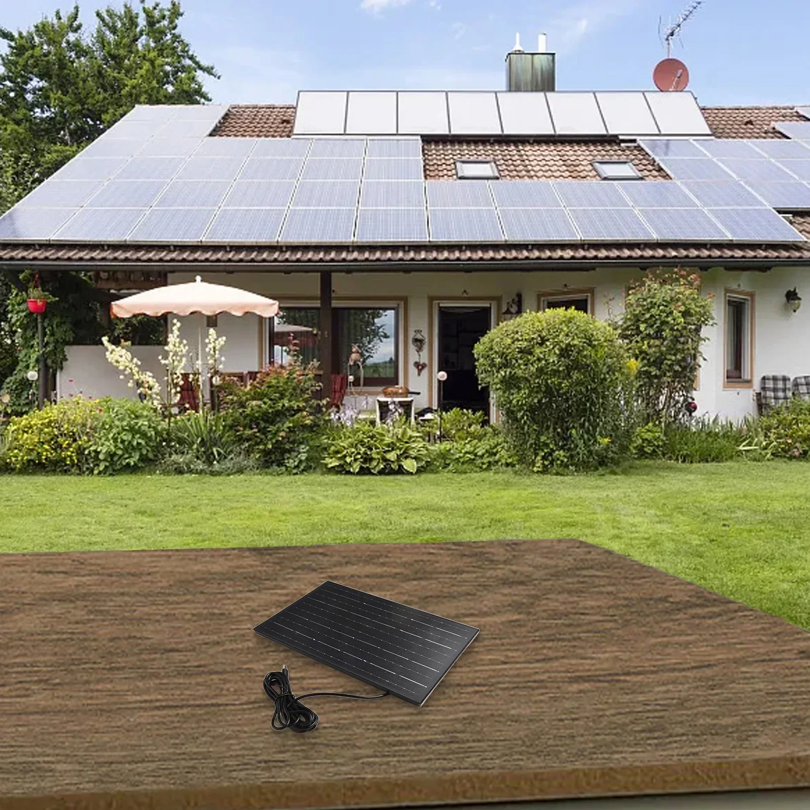 

Operating Voltage Output Current Panel Degree Adjustable Stand MM W IP65 Waterproof Solar Camera Charging Board