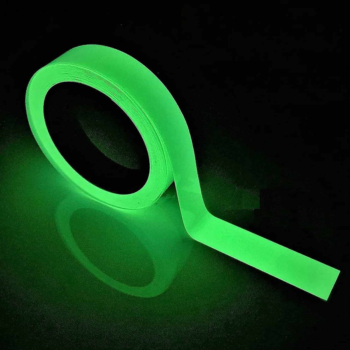 Luminous Tape 1.5cm*1m 12MM 3M Self-adhesive Tape Night Vision Glow In Dark Safety Warning Security Stage Home Decoration Tapes