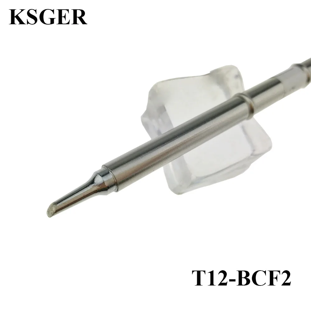 KSGER T12-C1 C08 C4 BC1 BC2 BC3 BCF1 BCF2 Electric Soldering Iron Tips Series Welding Tools 24V 70W DIY Solder Station 50-500℃