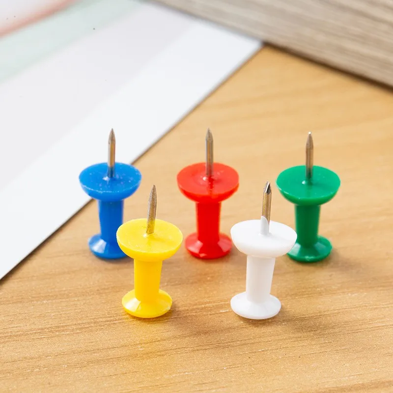 415 pcs Assorted Thumb Tacks, Sturdy Bent Resistant, suitable for School Cork Board, Sharp Steel Pin Point