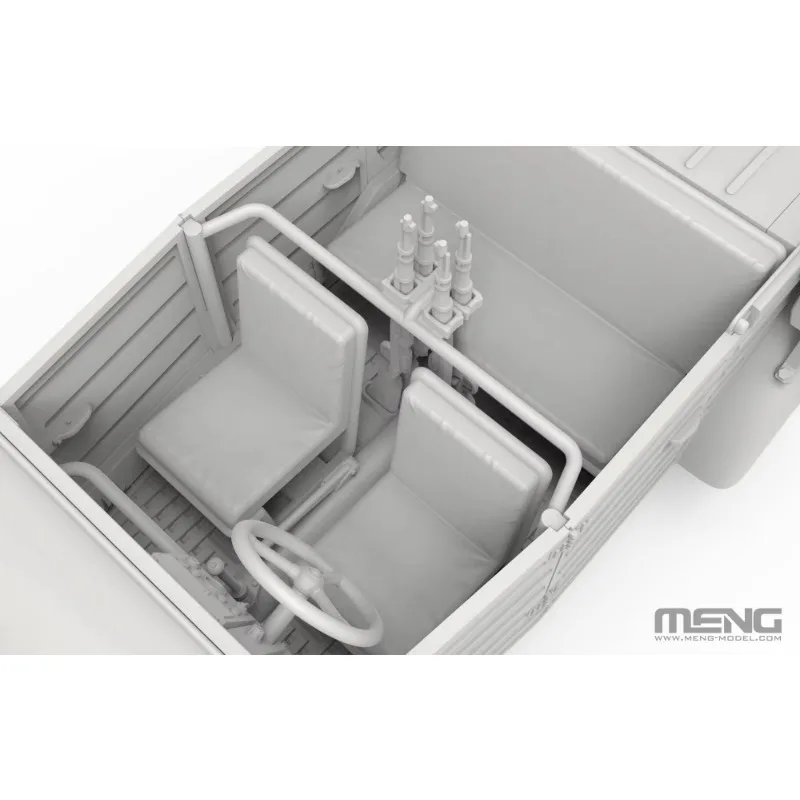 MENG VS-016 1/35 KIT DE MODELO ALEMÁN Pkw.KI KUBELWAGEN TIPO 82 (FRONTAL PASANTE)
