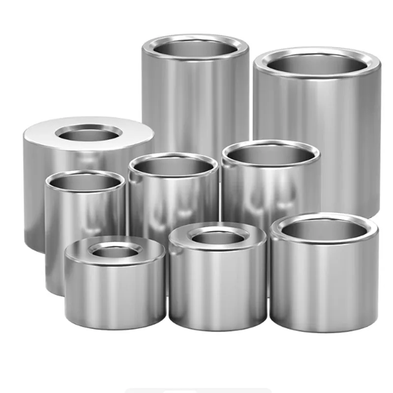 10PCS 304 Stainless Steel No Thread Standoff Spacer M3 M4 M5 M6 M8 Bushing Washer Round Hollow Gasket Sleeve Length 3mm ~ 12mm