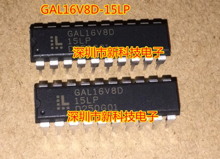 

GAL16V8D-25LPI GAL16V8D-15LP