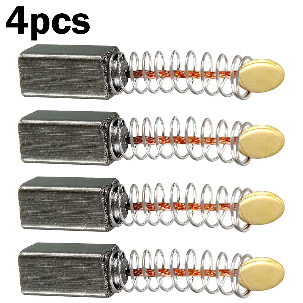 4pcs Carbon Brushes For Electric Motors 11mm X 5 X 5mm Carbon Brushes Power Tool Angle GrinderAccessories Replacement