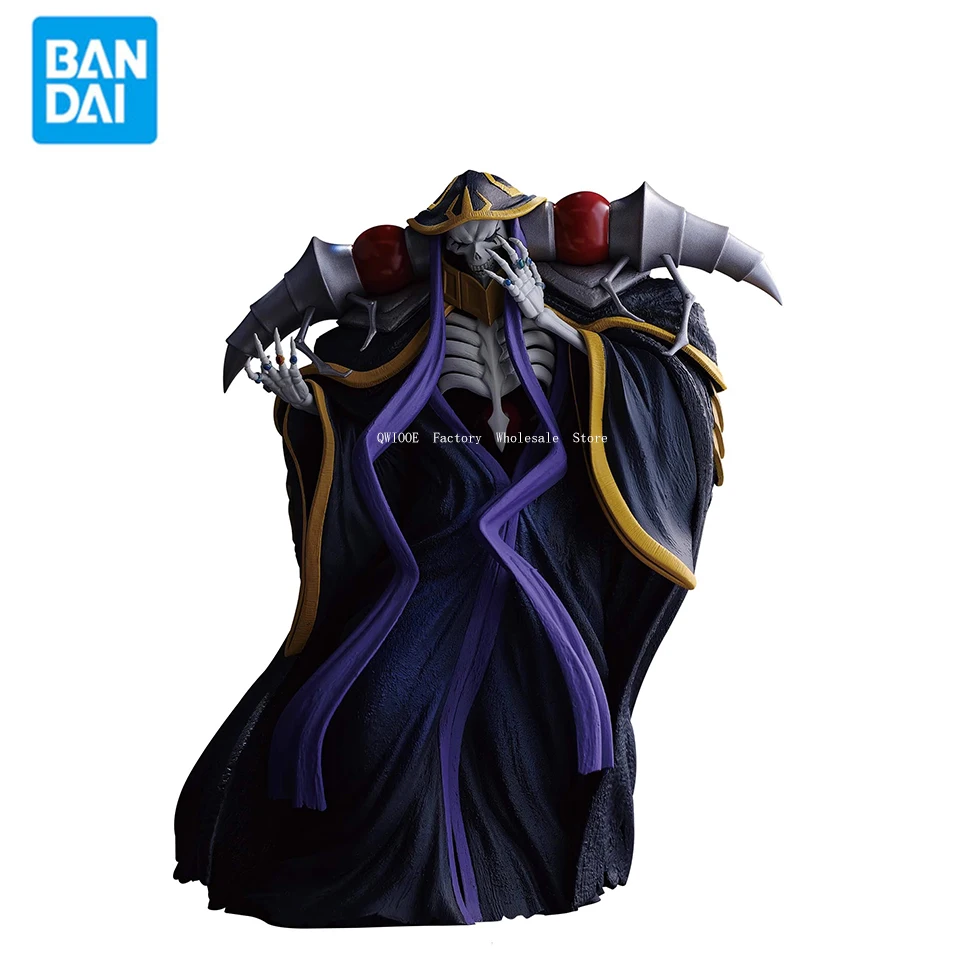 Original Genuine Banpresto Overlord 22cm Ainz Ooal Gown Anime PVC