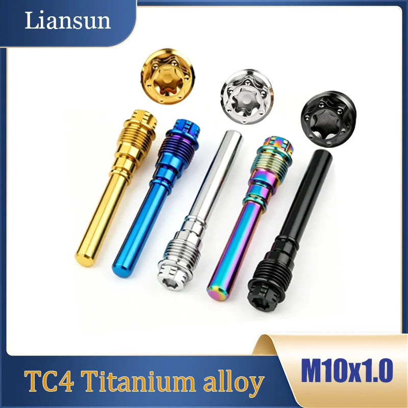 1-5pcs Titanium Bolts Brake Caliper Pin Waterbird Brembo Big Radiation T30 Torx Head Screws for Motorcycle Oil Disc Caliper Pins