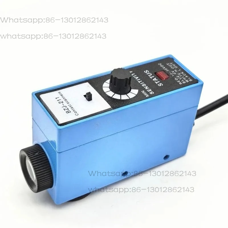 

Датчик цветовой шкалы 2025г Фотоэлектрический переключатель BZJ-211/411 KS-C2W RG22 WG22