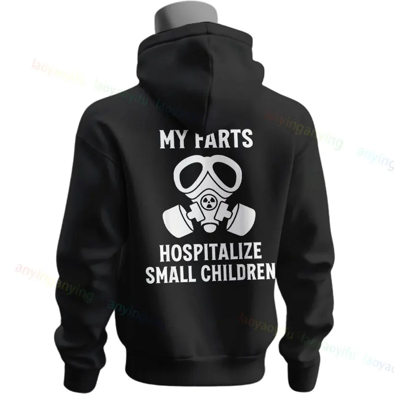 مضحك "مجنون يشبه الإسهال يمكنك أن تحملها فقط لفترة طويلة جدًا" شعار هوديس نمط الفكاهة عادية كم طويل كنزة قطيفة #4