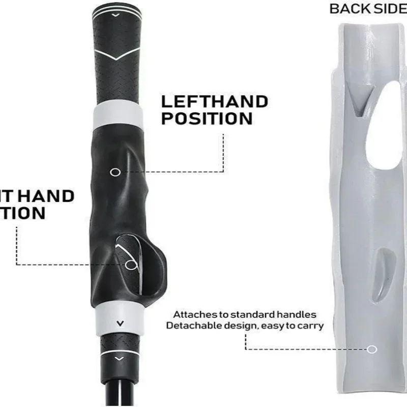 1Pc Golf Grip Training Aid Golf Club Handle for Swing Grip Trainer Left Right Hand Practice Aid Golf Swing Trainer Tools