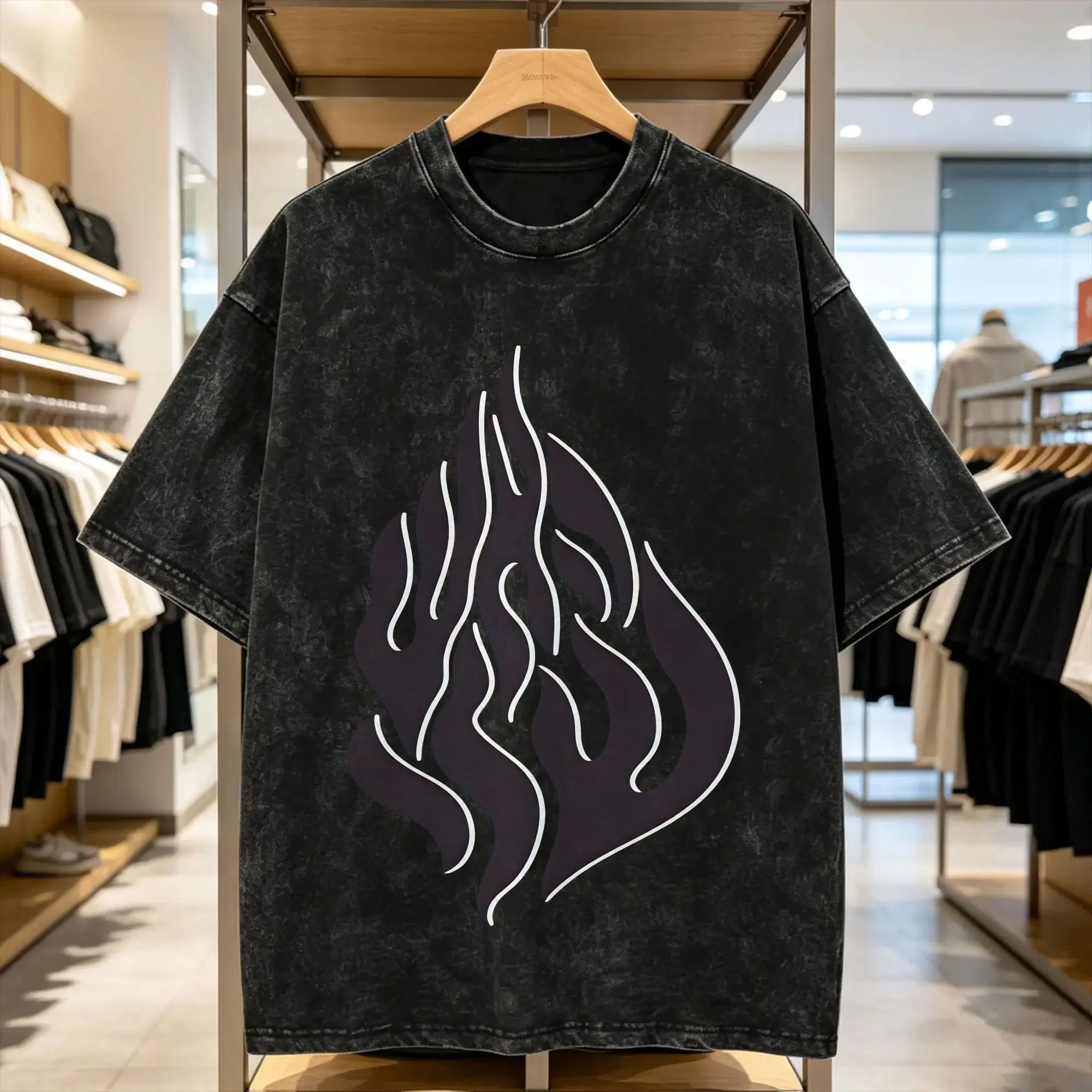 My Fire Rebbe Nachman T Shirt for Men Pure Cotton Casual T-Shirts Crewneck  Tee Shirt Short Sleeve Clothing Original