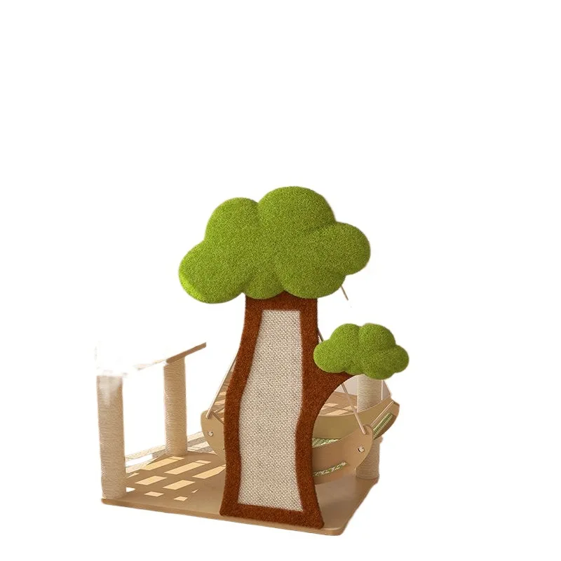 

Cat climbing frame, cat nest, tree integrated, does not occupy a small apartment, small villa climbing frame, scratc