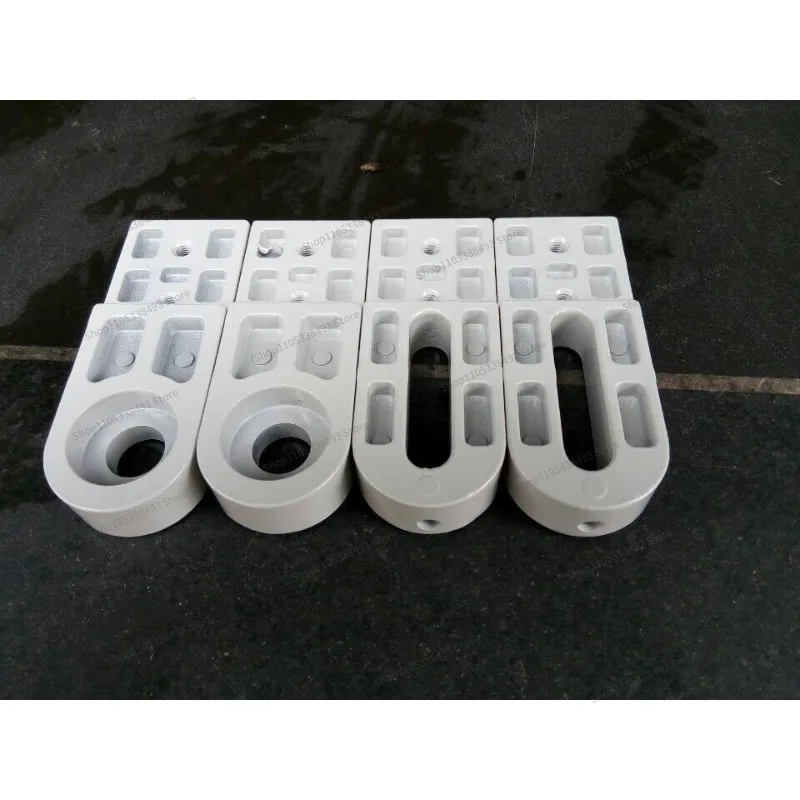 For Conveyor Roller Holder, Fixed Aluminum Block Assembly Line Accessories Tensioning Seat 4080/3060, Stainless Steel Machine