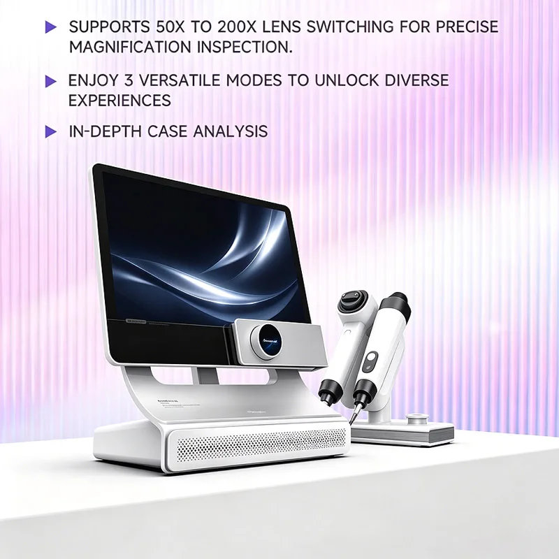 

Hot Sale T5 Al Intelligent Scalp Analyzer Skin moisture test High Definition Hair Condition Assessment Scalp Health Monitoring