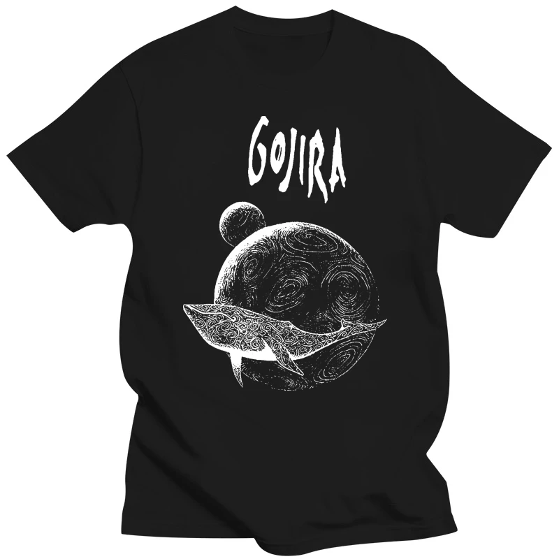 Gojira Flying Whale T Shirt  Large Short Sleeves Fashion T Shirt Drop Shipping