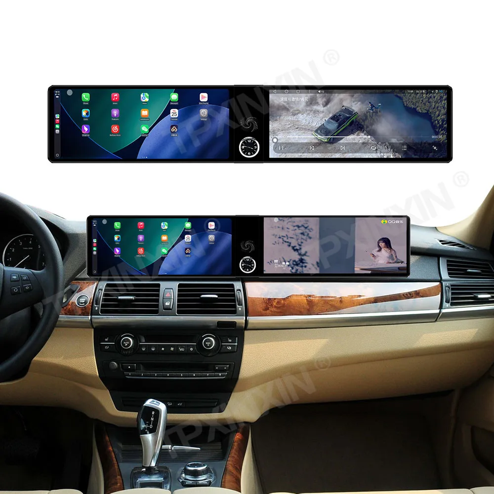 Android Auto Carplay For BMW X5 E70 X6 E71 2008-2013 Car Radio Tape Recorder 24.6
