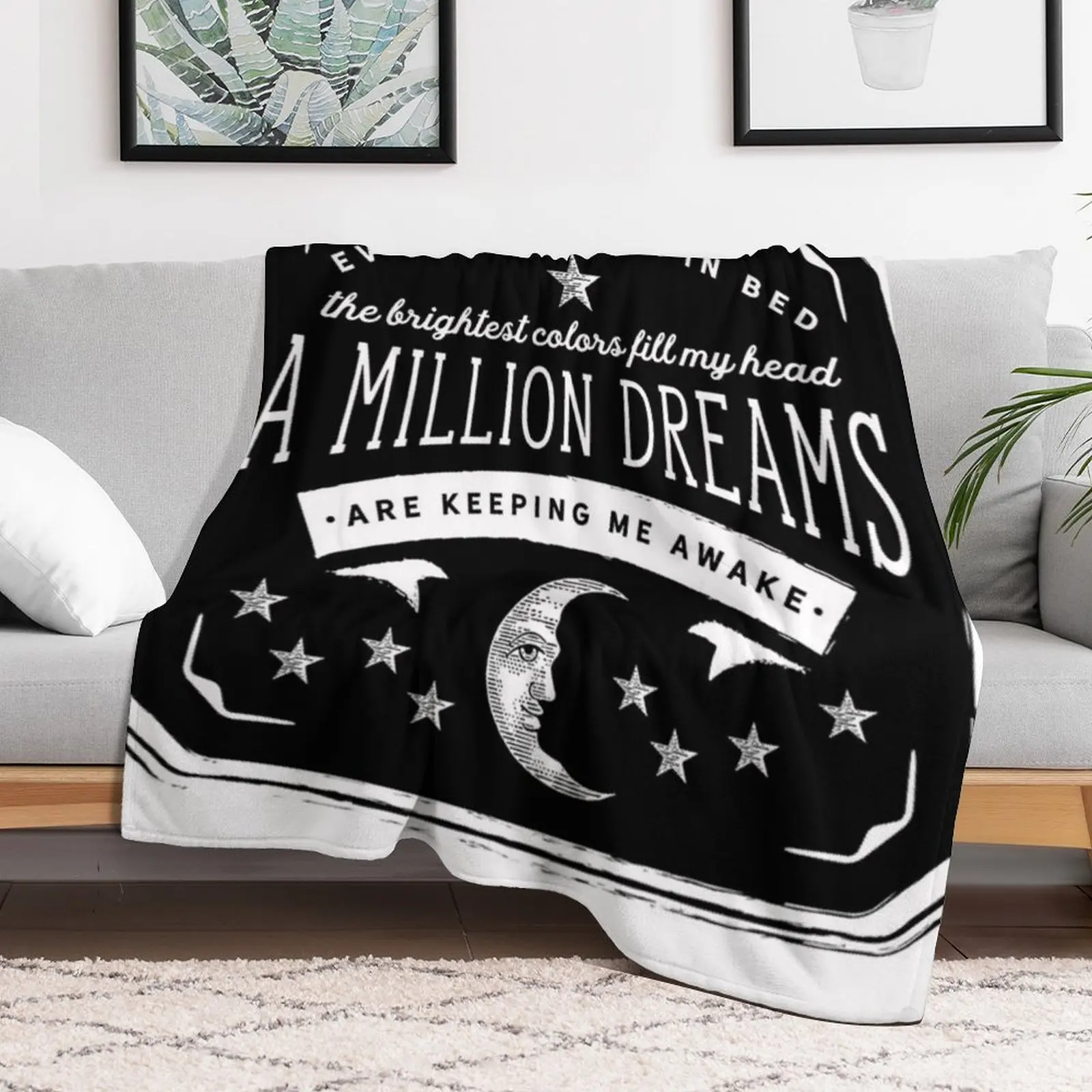 A Million Dreams (The Greatest Showman) Throw Blanket Travel cosplay anime Blankets